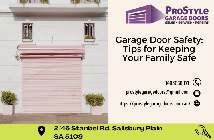 Garage Door Safety: Tips for Keeping Your Family Safe