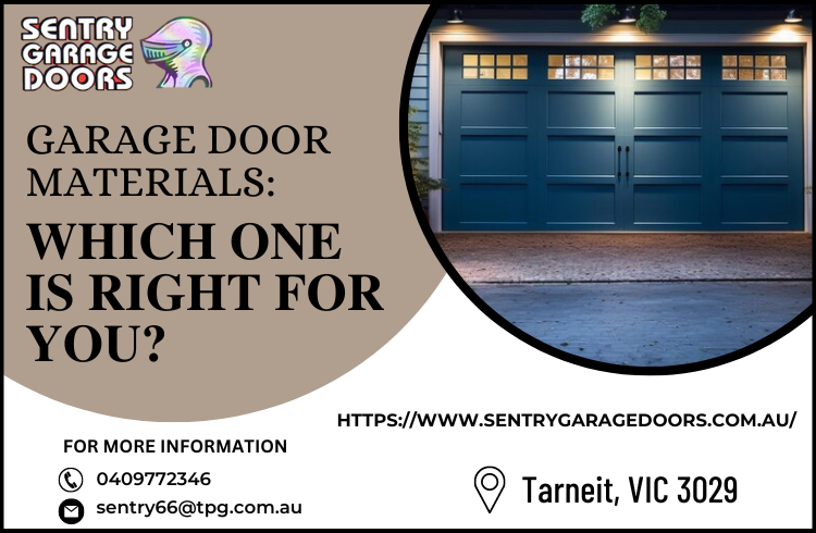 Garage Door Materials: Which One Is Right for You?