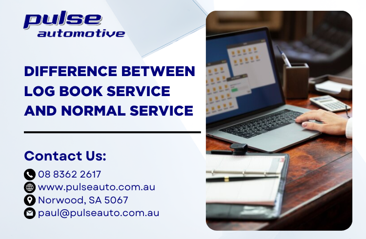 What's the difference between log book service and normal service