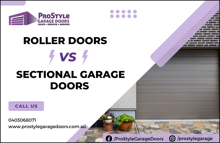 Roller vs sectional garage doors – which type is best suited to my home