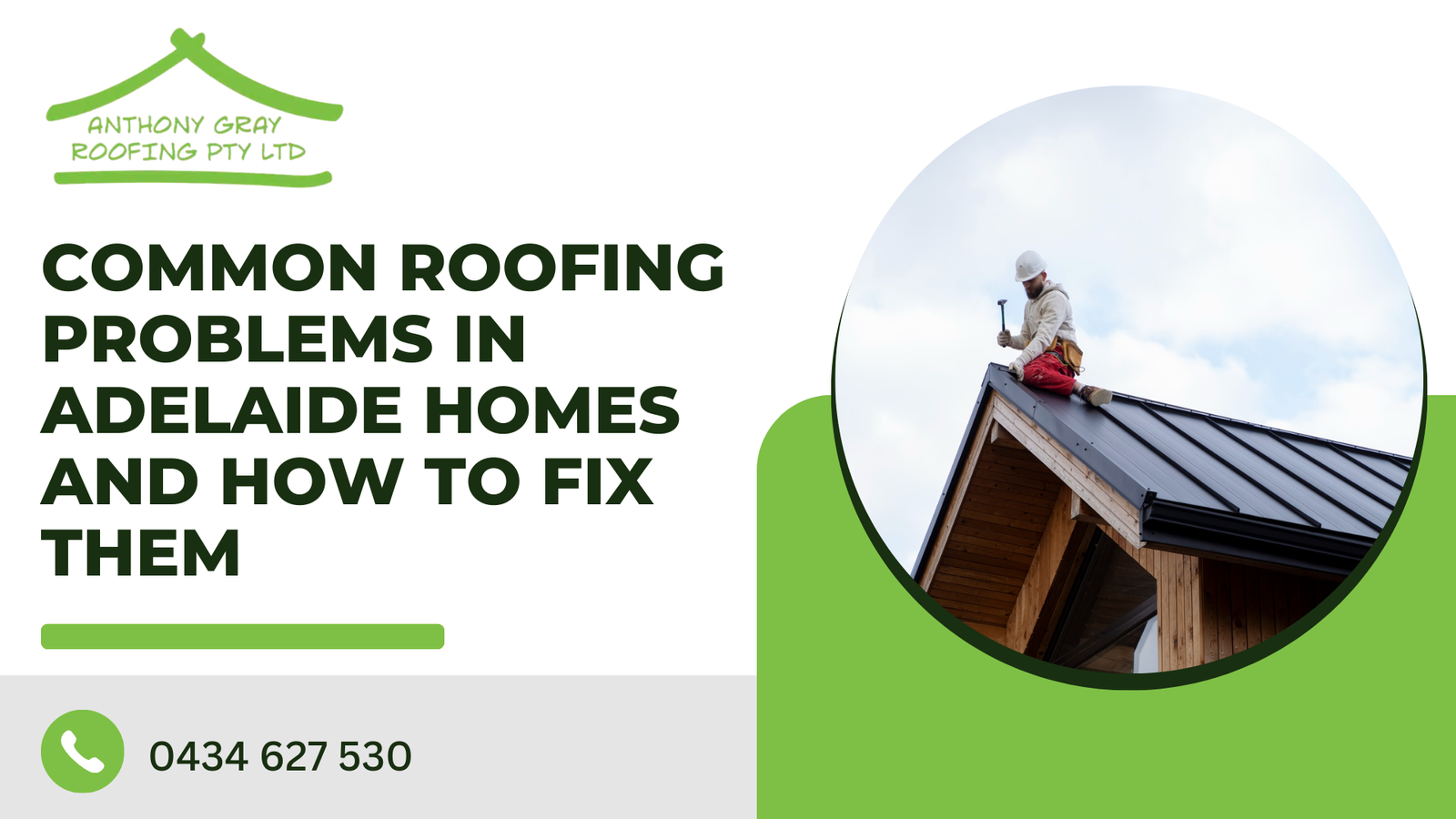 Common Roofing Problems in Adelaide Homes and How to Fix Them