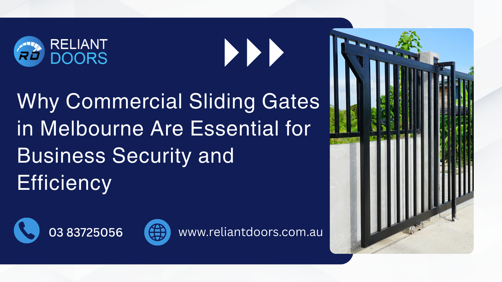 Commercial Sliding Gate