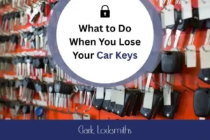 What to Do When You Lose Your Car Keys